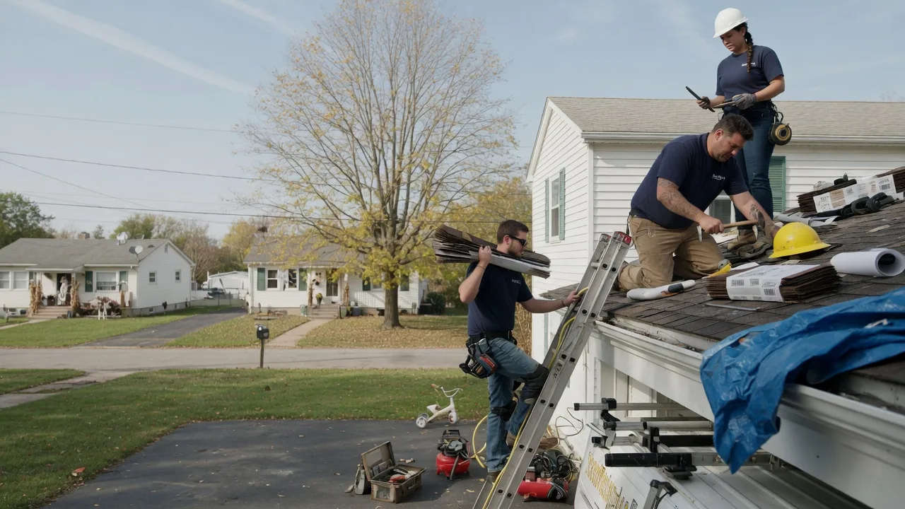 Local Roofing Contractors in Hampton, IL near me